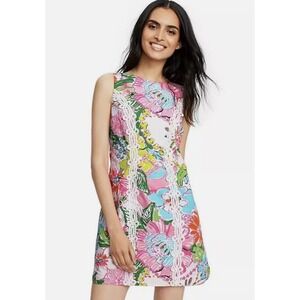 LILLY PULITZER for Target women's Nosey Posey floral shift dress Size 8